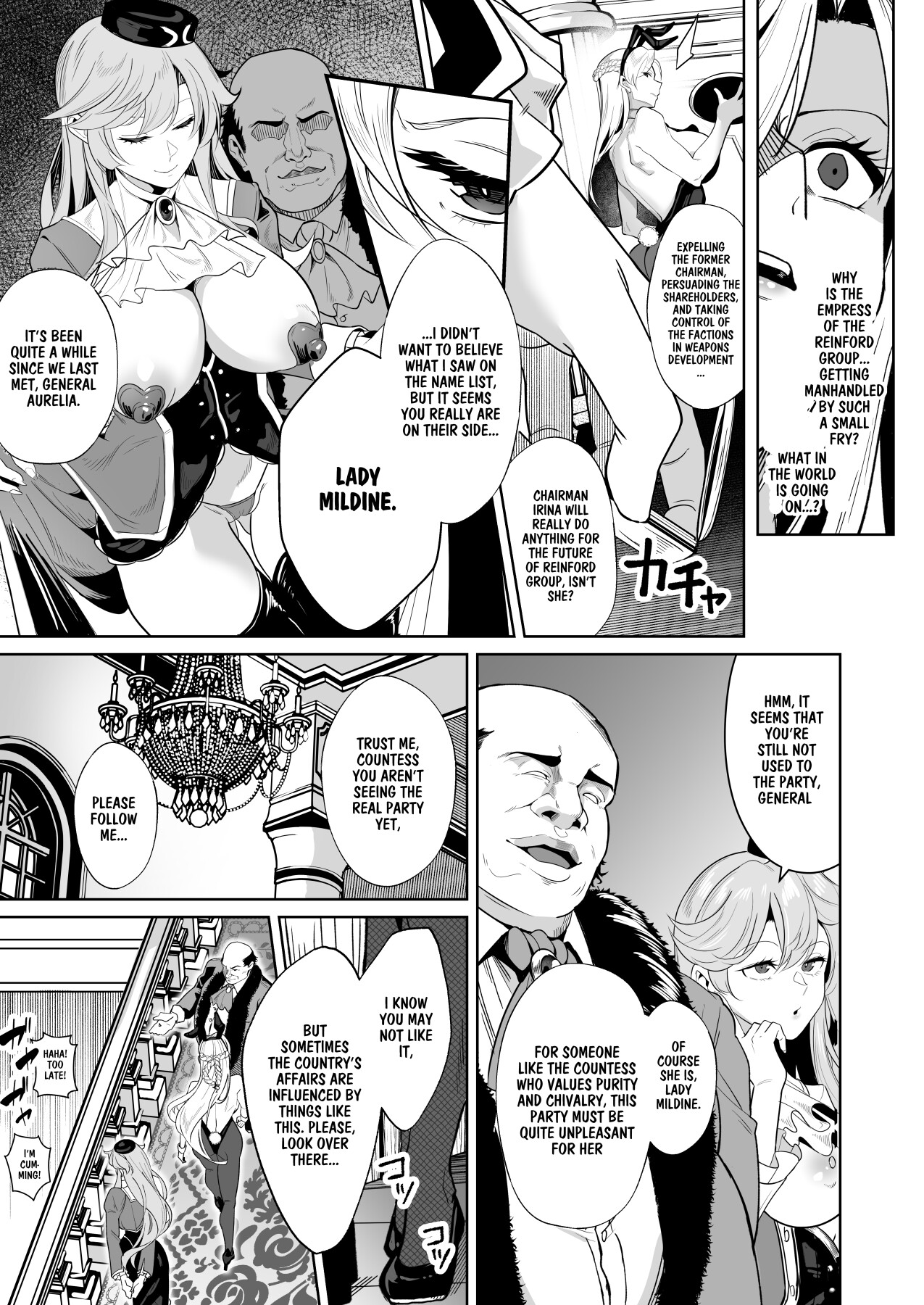 Hentai Manga Comic-When The Gold is Tainted with Cloudy White-Read-10